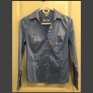 Calvin Klein Women Long Sleeve Button Down Shirt